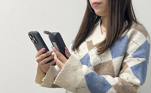 アルキラーNEXでペアリングをしている様子